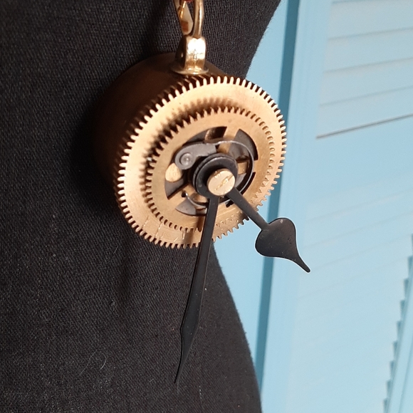 Handmade Steampunk Style Necklace - Picture 4 of 8